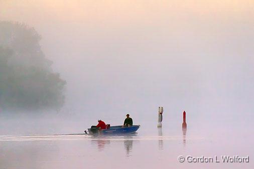 Foggy Dawn Fishers_14901.jpg - Photographed along the Rideau Canal Waterway near Smiths Falls, Ontario, Canada.